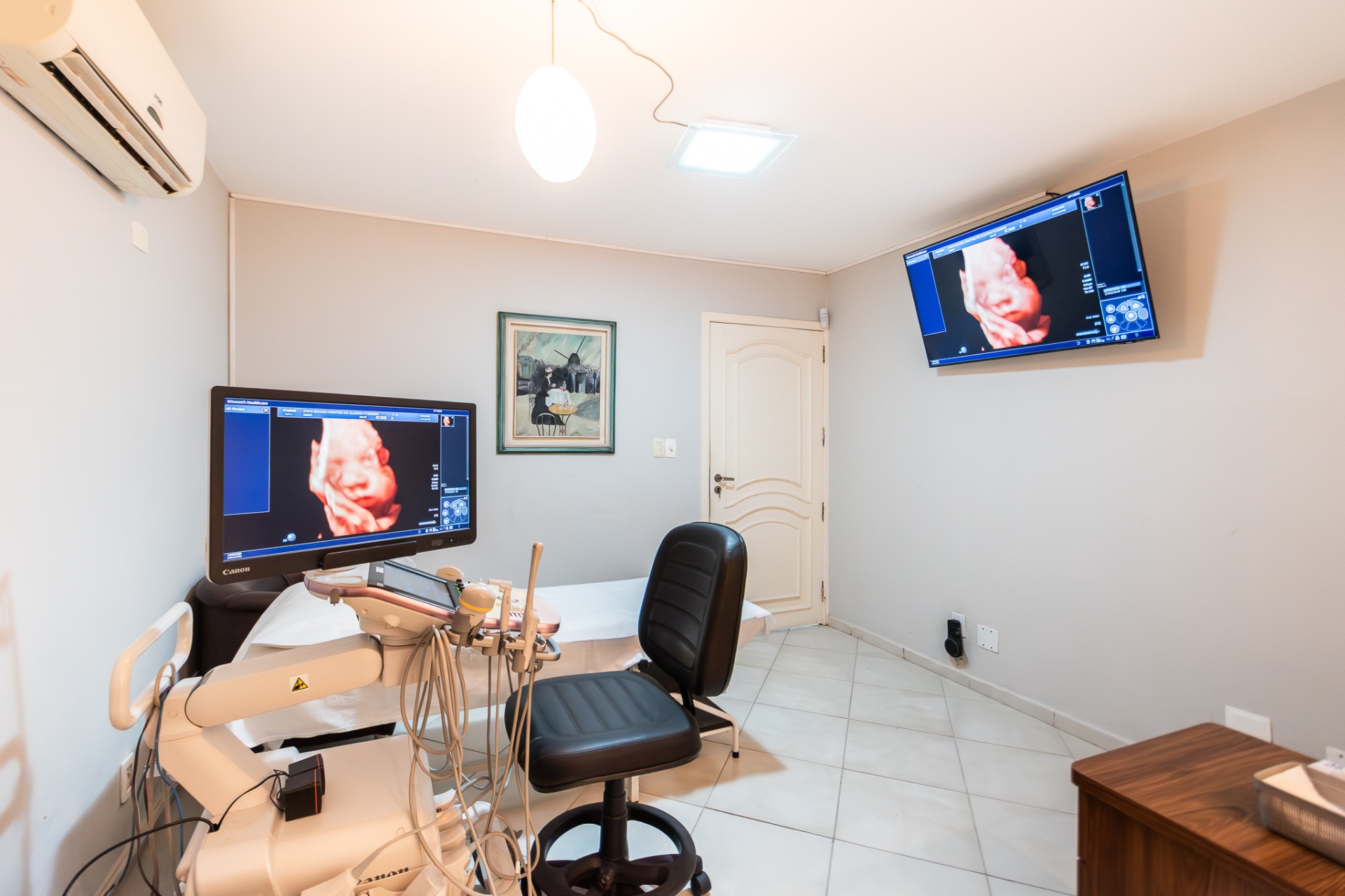 Sala de ultrassom 4D